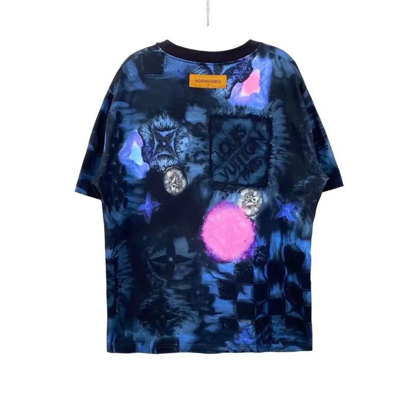 Louis Vuitton Louis Vuitton Colorful Cotton Women's T-shirt 0089 Size ONE SIZE - 2 Thumbnail