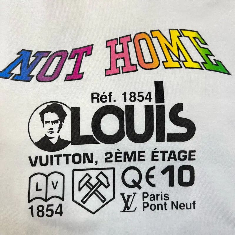 Louis Vuitton Louis Vuitton Summer White Cotton Short Sleeve T-Shirt 0089 Size M / US 6-8 / IT 42-44 - 4 Thumbnail