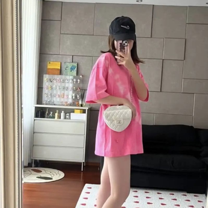 Louis Vuitton Louis Vuitton Pink Cotton Women's T-Shirt 0089 Size S / US 4 / IT 40 - 10 Thumbnail