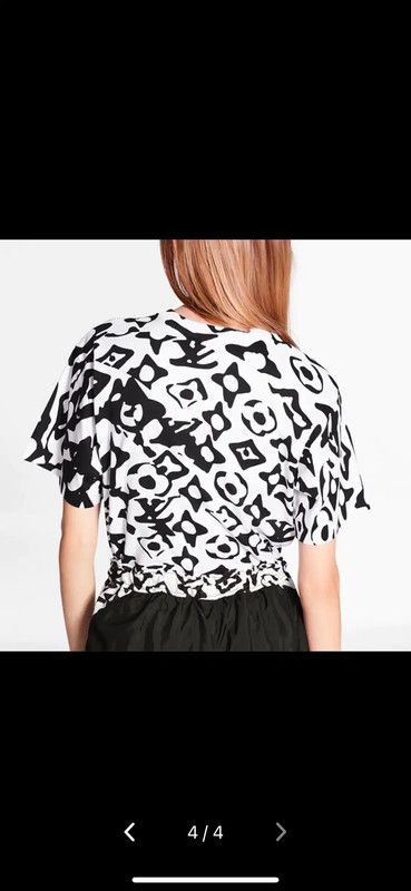 Louis Vuitton Louis Vuitton Color Block Cotton T-shirt for Women 0089 Size XS / US 0-2 / IT 36-38 - 9 Thumbnail