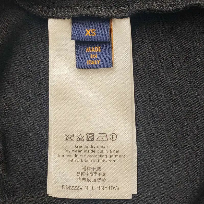 Louis Vuitton Louis Vuitton Black Cotton Women's T-Shirt 0089 Size XS / US 0-2 / IT 36-38 - 6 Thumbnail
