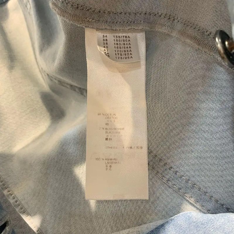 Louis Vuitton Louis Vuitton Blue Cotton Dress for Women 0089 Size M / US 6-8 / IT 42-44 - 4 Thumbnail