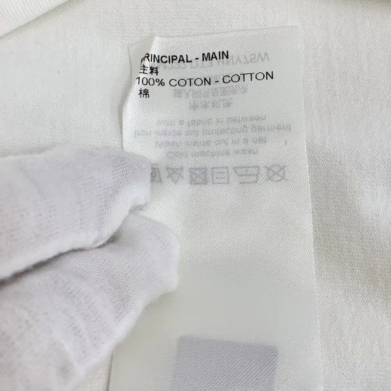 Louis Vuitton Louis Vuitton XXl White Cotton Women's T-Shirt 0089 Size XXL / US 16-18 / IT 52-54 - 8 Thumbnail