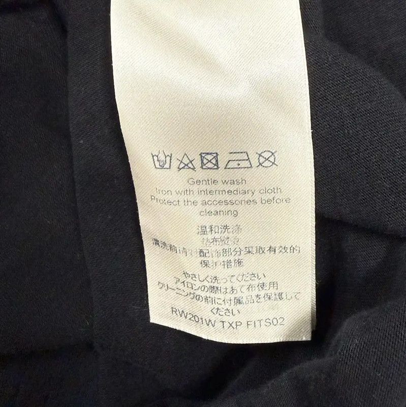 Louis Vuitton Louis Vuitton Black Cotton Women's T-Shirt 0089 Size XS / US 0-2 / IT 36-38 - 5 Thumbnail