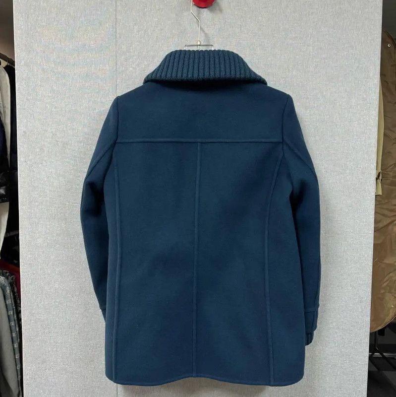Louis Vuitton Louis Vuitton Blue Cotton Women's Coat 0089 Size ONE SIZE - 2 Thumbnail