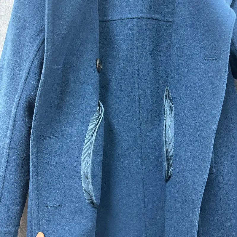 Louis Vuitton Louis Vuitton Blue Cotton Women's Coat 0089 Size ONE SIZE - 5 Thumbnail