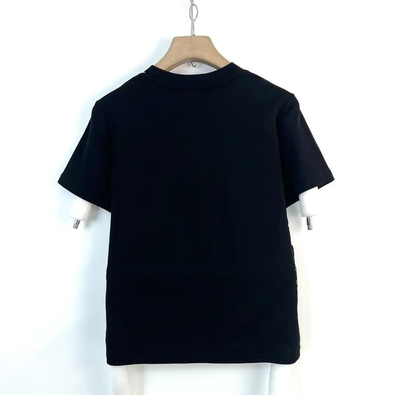 Louis Vuitton Louis Vuitton Short Sleeve Black Cotton T-Shirt 0089 Size S / US 4 / IT 40 - 2 Thumbnail