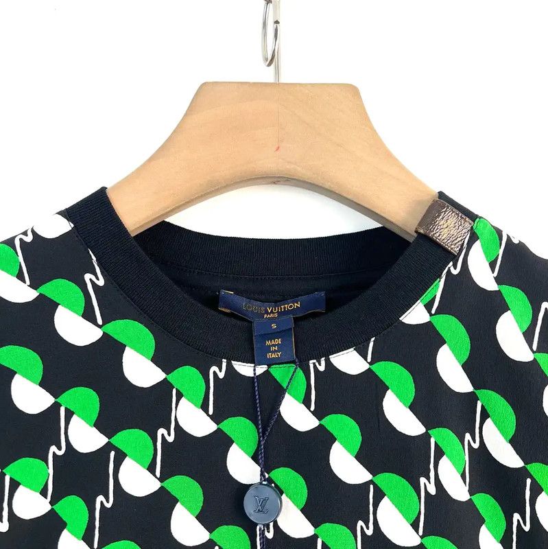 Louis Vuitton Louis Vuitton Short Sleeve Black Cotton T-Shirt 0089 Size S / US 4 / IT 40 - 3 Thumbnail