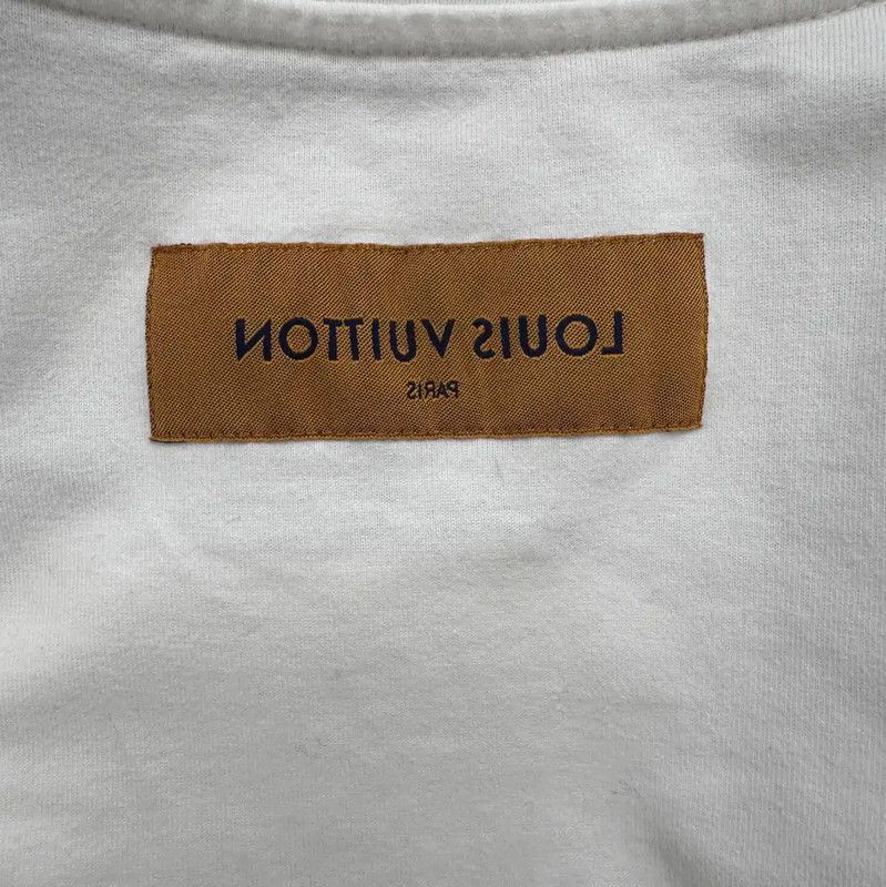 Louis Vuitton Louis Vuitton Women's White T-Shirt Size L 0089 Size L / US 10 / IT 46 - 6 Thumbnail