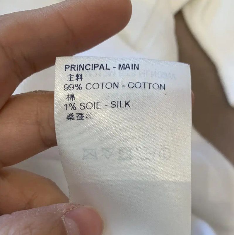 Louis Vuitton Louis Vuitton Summer White Cotton T-Shirt 0089 Size M / US 6-8 / IT 42-44 - 5 Thumbnail
