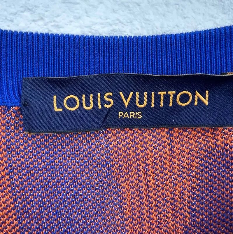 Louis Vuitton Louis Vuitton Multicolor Knit Sweater for Women 0089 Size XXL / US 16-18 / IT 52-54 - 3 Thumbnail