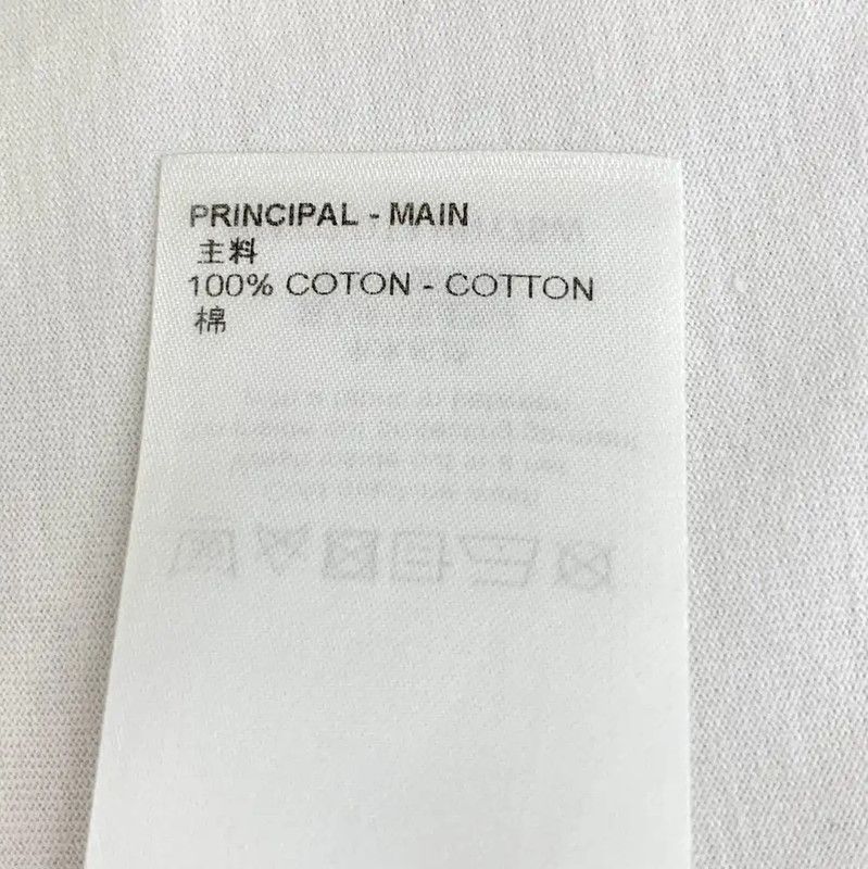 Louis Vuitton Louis Vuitton White Graphic Cotton T-Shirt 0089 Size M / US 6-8 / IT 42-44 - 7 Thumbnail