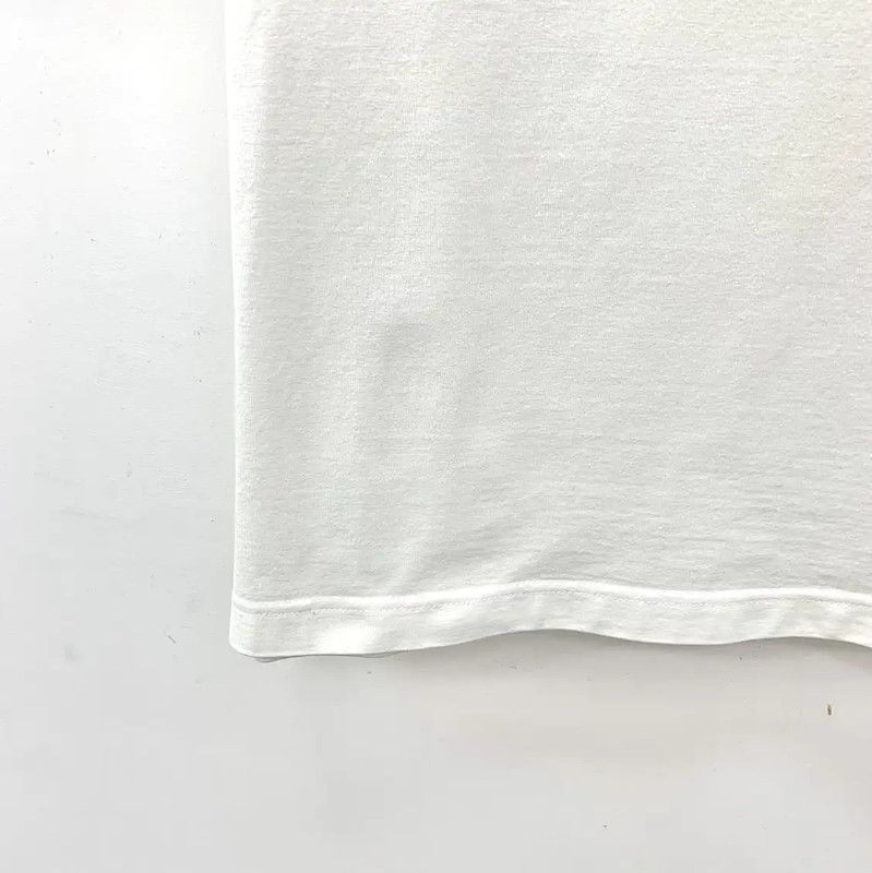 Louis Vuitton Louis Vuitton White Graphic Cotton T-Shirt 0089 Size M / US 6-8 / IT 42-44 - 4 Thumbnail