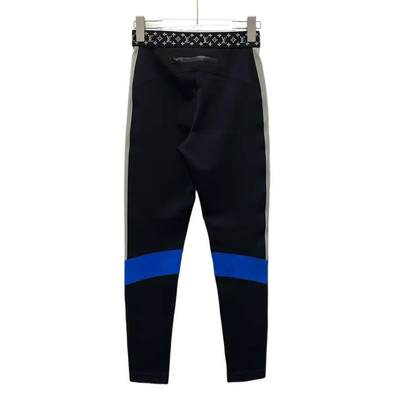Louis Vuitton Louis Vuitton Women's Color Block Nylon Leggings 0089 Size 22" - 2 Thumbnail