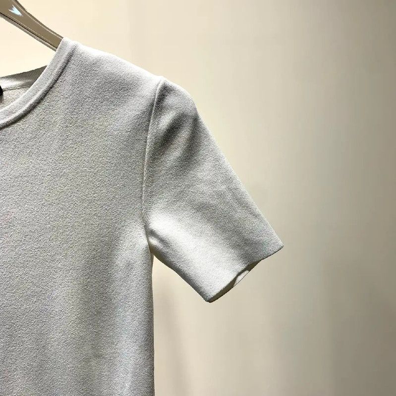 Louis Vuitton Louis Vuitton White Short-Sleeve Dress 0089 Size S / US 4 / IT 40 - 8 Thumbnail