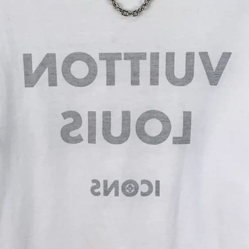 Louis Vuitton Louis Vuitton White Cotton Women's T-Shirt 0089 Size S / US 4 / IT 40 - 4 Thumbnail