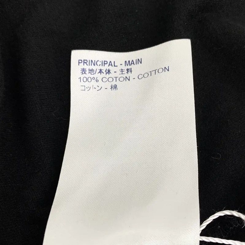 Louis Vuitton Louis Vuitton Black Cotton T-Shirt for Women 0089 Size M / US 6-8 / IT 42-44 - 8 Thumbnail