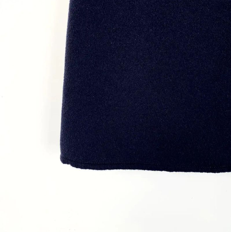 Louis Vuitton Louis Vuitton Navy Blue Women's Mini Skirt 0089 Size 23" - 4 Thumbnail