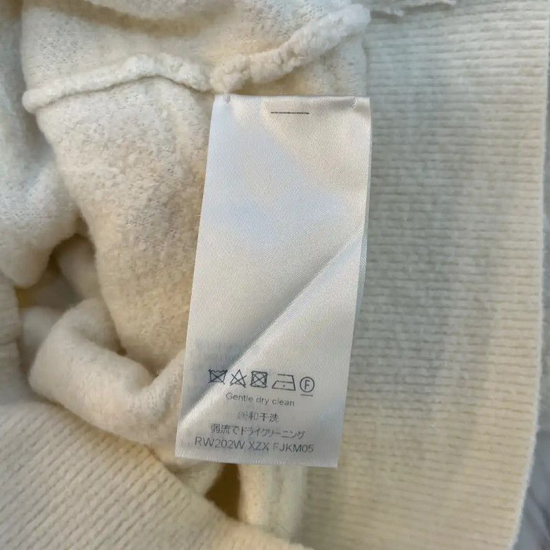 Louis Vuitton Louis Vuitton Ivory Cotton Women's T-shirt 0089 Size S / US 4 / IT 40 - 6 Thumbnail