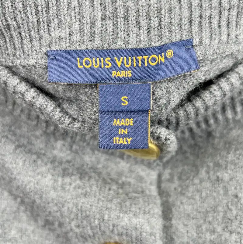 Louis Vuitton Louis Vuitton Gray Cotton Women’s Skirt 0089 Size 23" - 3 Thumbnail