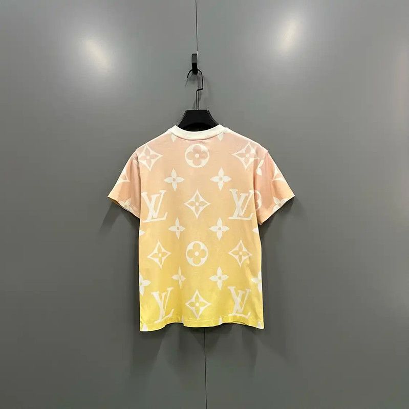 Louis Vuitton Louis Vuitton Colorful Cotton Logo Short Sleeve Tee 0089 Size M / US 6-8 / IT 42-44 - 2 Thumbnail