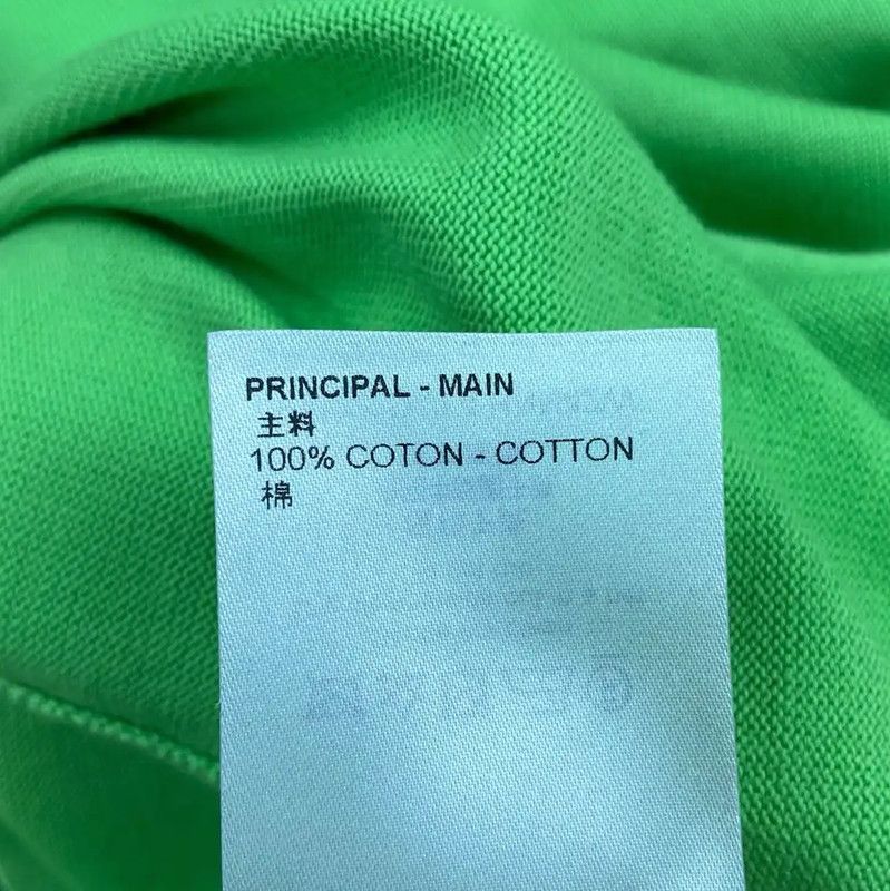 Louis Vuitton Louis Vuitton Green Cotton T-Shirt for Women 0089 Size XL / US 12-14 / IT 48-50 - 6 Thumbnail