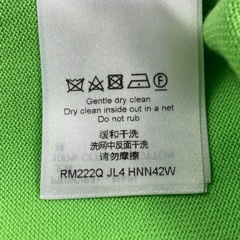 Louis Vuitton Louis Vuitton Green Cotton T-Shirt for Women 0089 Size XL / US 12-14 / IT 48-50 - 5 Thumbnail