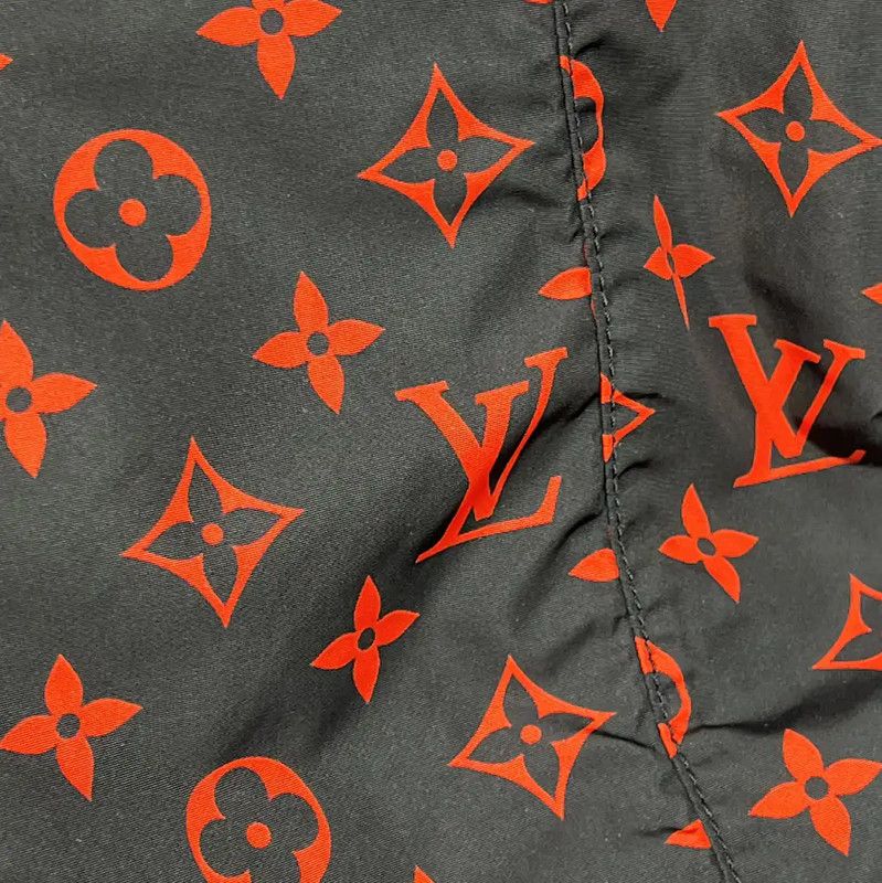 Louis Vuitton Louis Vuitton Summer Black Casual Shorts for Women 0089 Size 22" - 4 Thumbnail