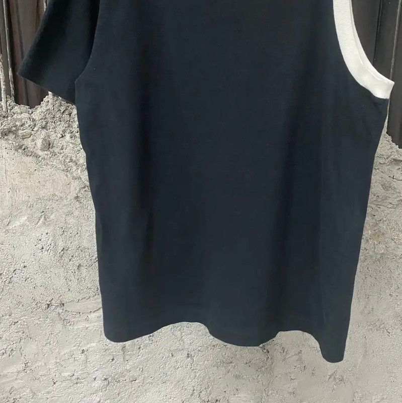 Louis Vuitton Louis Vuitton Black Summer T-Shirt for Women 0089 Size M / US 6-8 / IT 42-44 - 4 Thumbnail