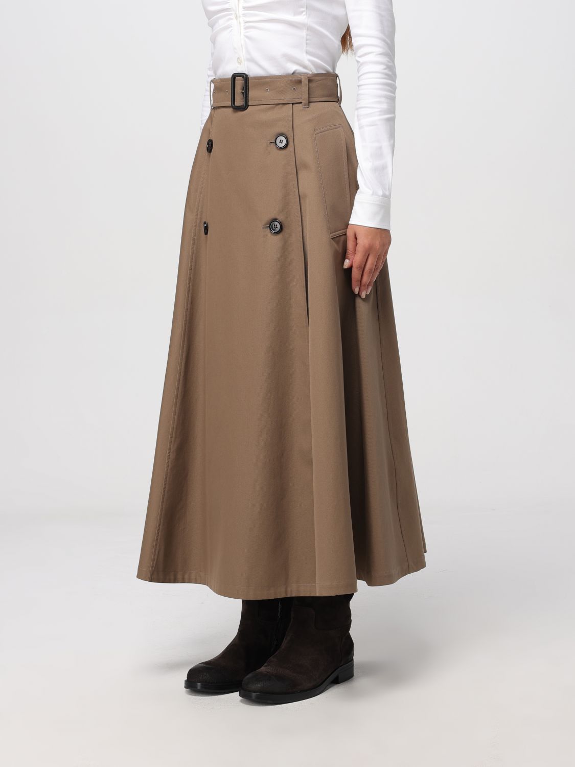 Burberry Burberry Skirt Woman Beige Size 28" / US 6 / IT 42 - 4 Thumbnail