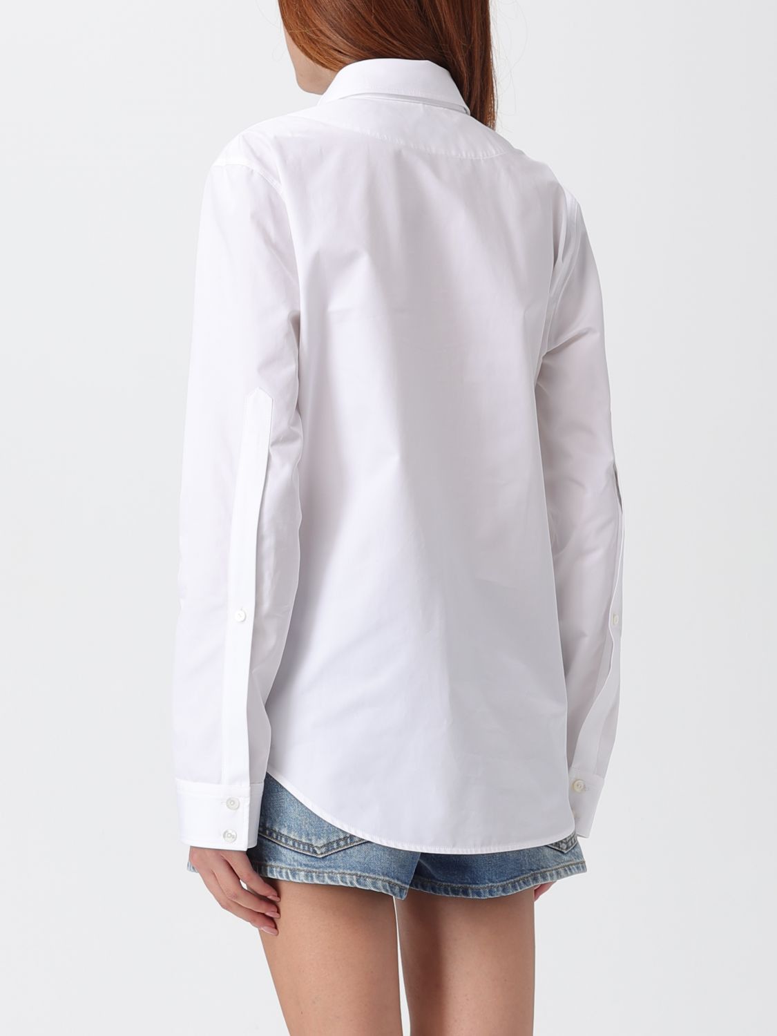 Gucci Gucci Shirt Woman White Size M / US 6-8 / IT 42-44 - 3 Thumbnail