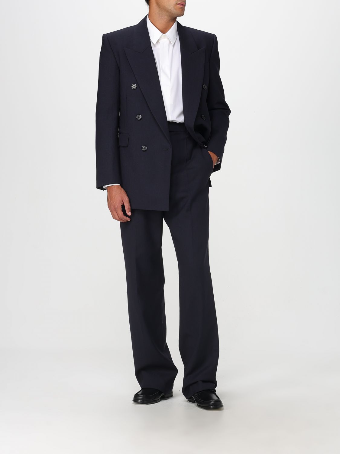 Saint Laurent Paris Saint Laurent Jacket Men Navy Size US M / EU 48-50 / 2 - 2 Thumbnail