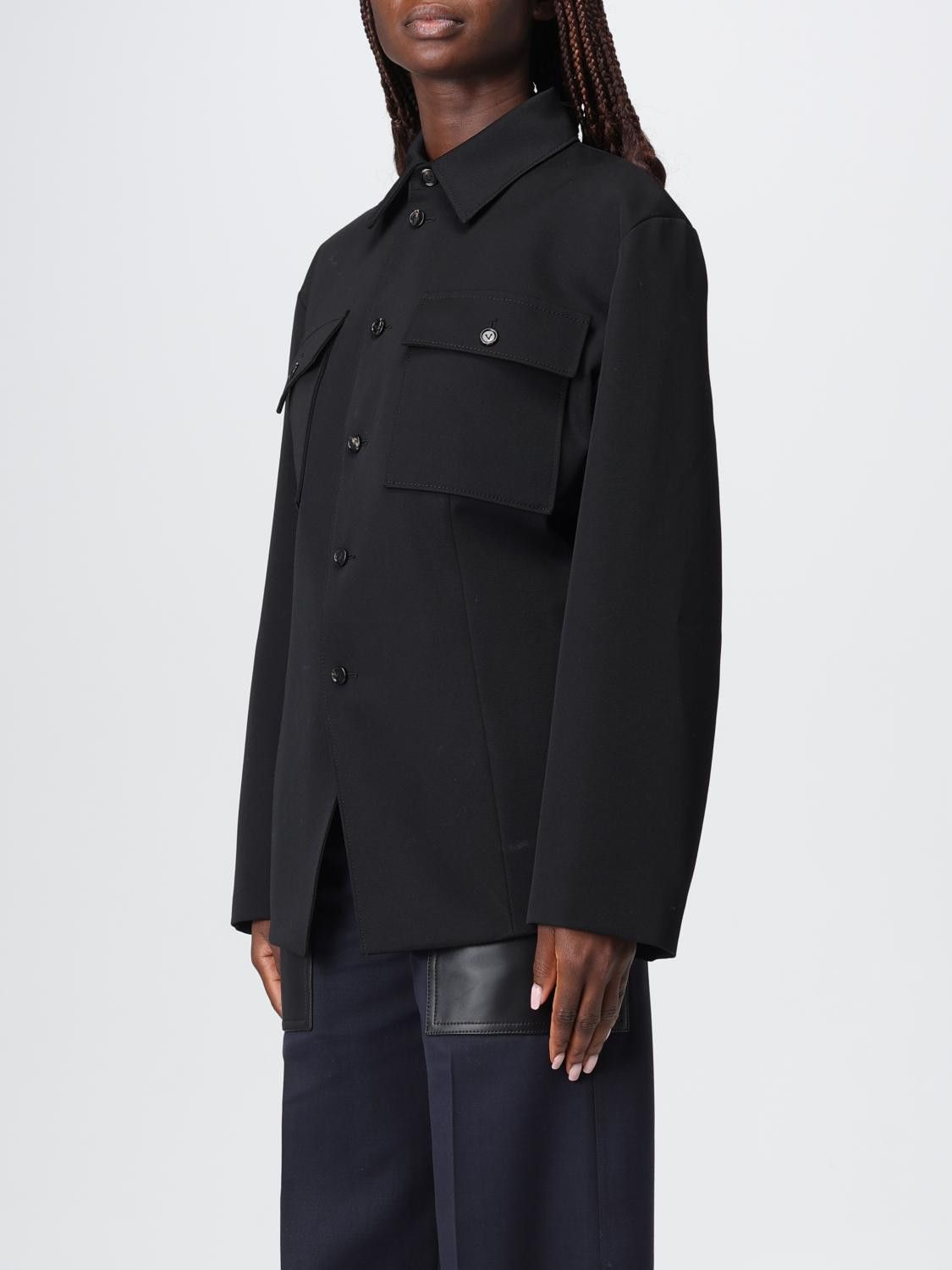 Bottega Veneta Bottega Veneta Jacket Woman Black Size M / US 6-8 / IT 42-44 - 4 Thumbnail