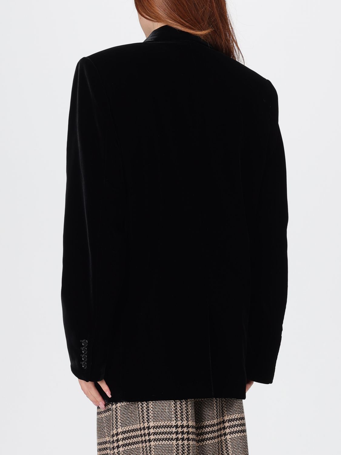 Saint Laurent Paris Saint Laurent Jacket Woman Black Size S / US 4 / IT 40 - 3 Thumbnail