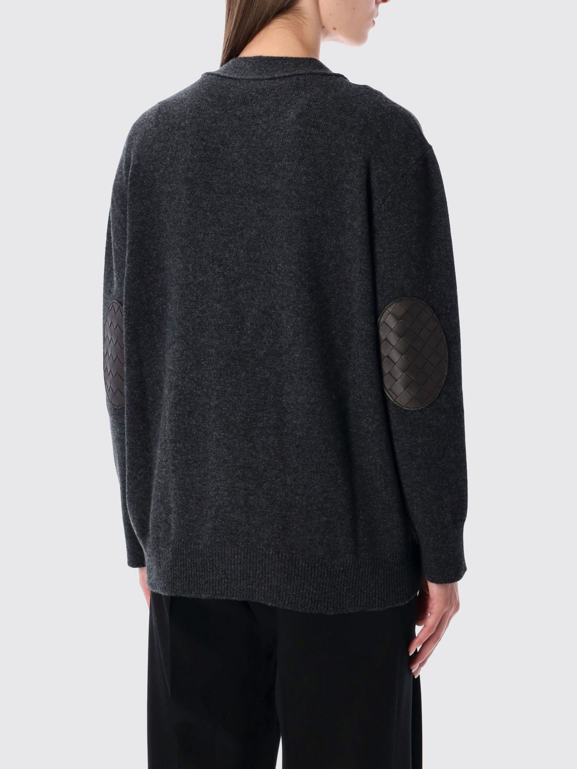 Bottega Veneta Bottega Veneta Sweater Woman Charcoal Size M / US 6-8 / IT 42-44 - 2 Thumbnail