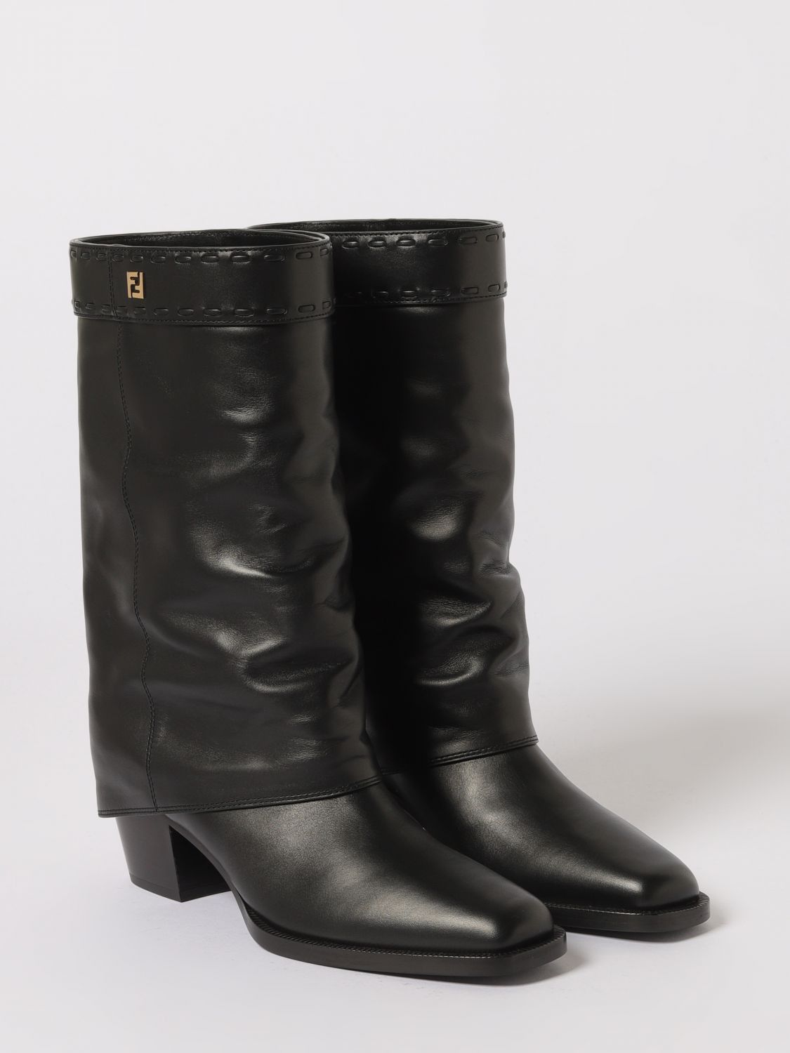 Fendi Fendi Boots Woman Black Size US 11 / IT 41 - 2 Thumbnail