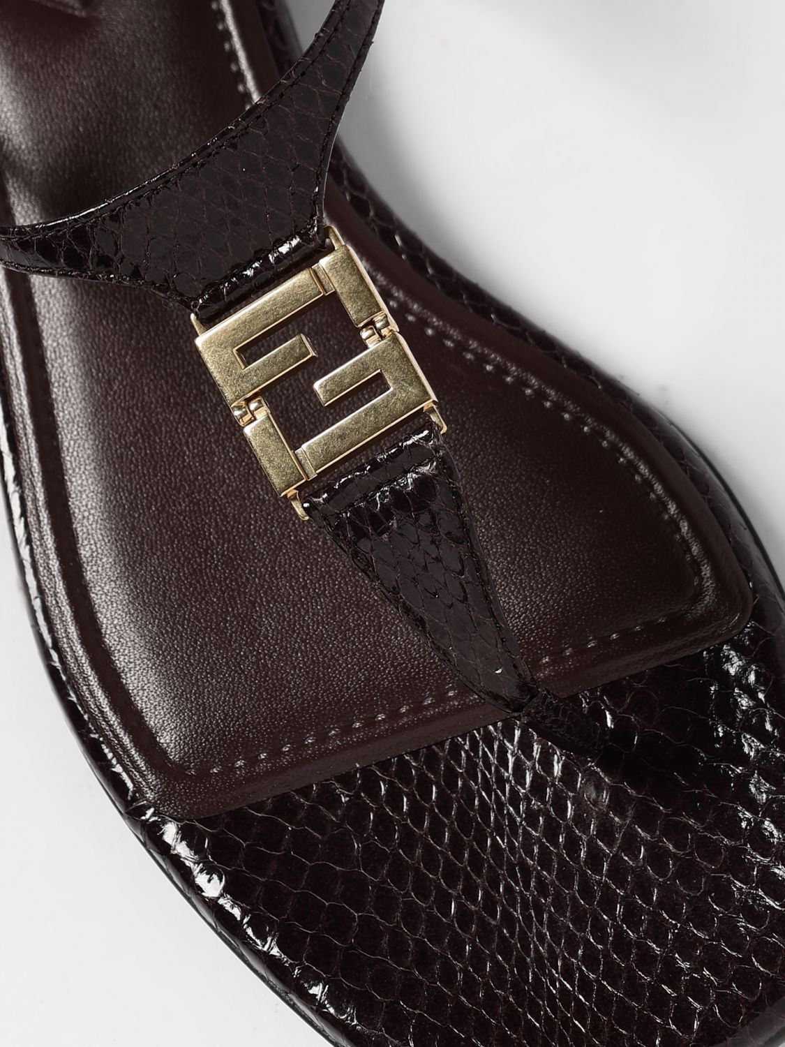 Fendi Fendi Heeled Sandal Woman Violet Size US 10 / IT 40 - 4 Thumbnail