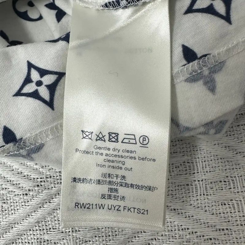 Louis Vuitton Louis Vuitton Summer White Cotton T-Shirt 0089 Size XS / US 0-2 / IT 36-38 - 5 Thumbnail