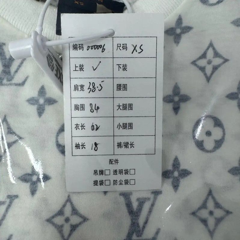 Louis Vuitton Louis Vuitton Summer White Cotton T-Shirt 0089 Size XS / US 0-2 / IT 36-38 - 6 Thumbnail