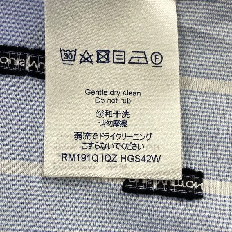 Louis Vuitton Louis Vuitton Blue Cotton Women's Shirt Size XXL 0089 Size XXL / US 16-18 / IT 52-54 - 6 Thumbnail