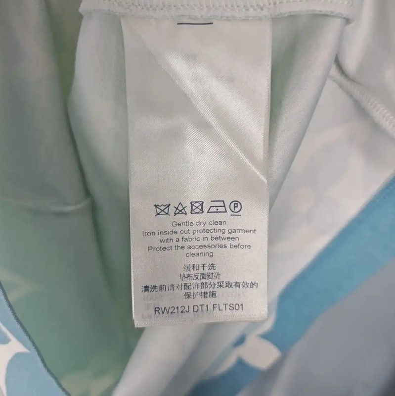 Louis Vuitton Louis Vuitton Summer Light Blue Cotton T-Shirt 0089 Size S / US 4 / IT 40 - 3 Thumbnail