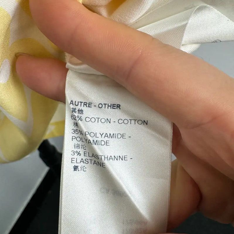 Louis Vuitton Louis Vuitton Women's Summer White Cotton T-Shirt 0089 Size XS / US 0-2 / IT 36-38 - 5 Thumbnail