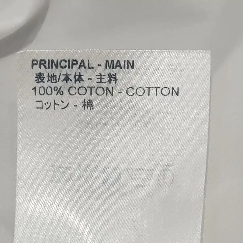 Louis Vuitton Louis Vuitton White Cotton Women's Shirt 0089 Size M / US 6-8 / IT 42-44 - 6 Thumbnail