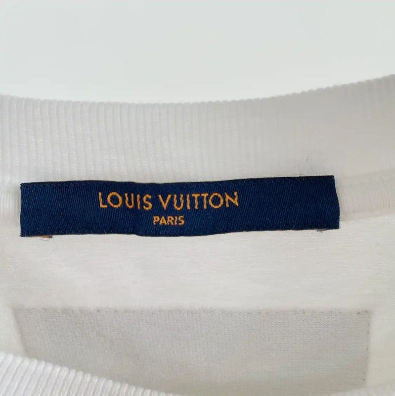 Louis Vuitton Louis Vuitton Summer White Cotton Logo T-Shirt 0089 Size S / US 4 / IT 40 - 5 Thumbnail
