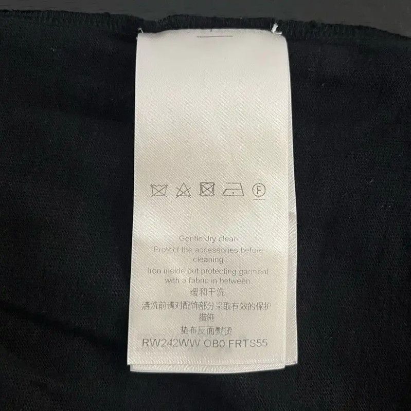 Louis Vuitton Louis Vuitton Black Cotton Women's T-Shirt 0089 Size XS / US 0-2 / IT 36-38 - 5 Thumbnail