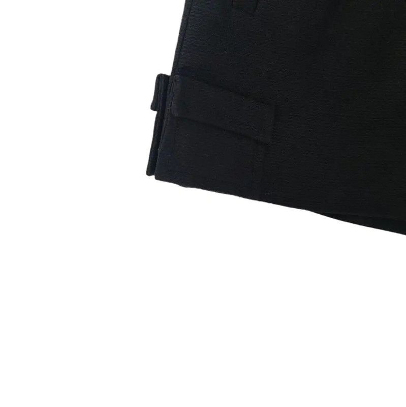 Louis Vuitton Louis Vuitton Black Cotton Women's Shorts 0089 Size 23" - 4 Thumbnail