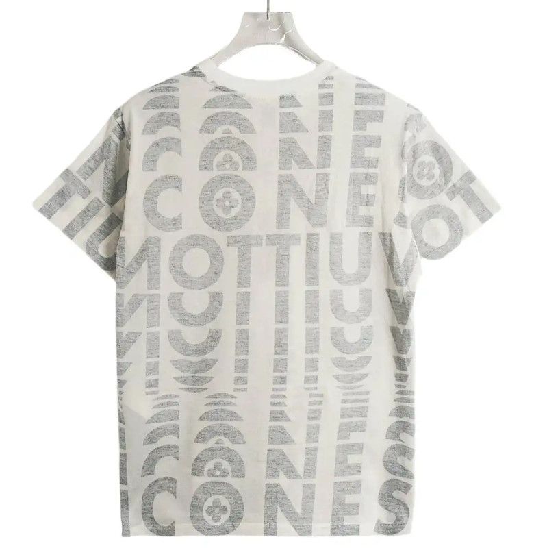Louis Vuitton Louis Vuitton White Cotton T-shirt for Women 0089 Size S / US 4 / IT 40 - 2 Thumbnail