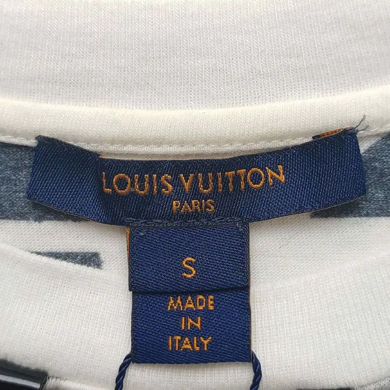 Louis Vuitton Louis Vuitton White Cotton T-shirt for Women 0089 Size S / US 4 / IT 40 - 5 Thumbnail