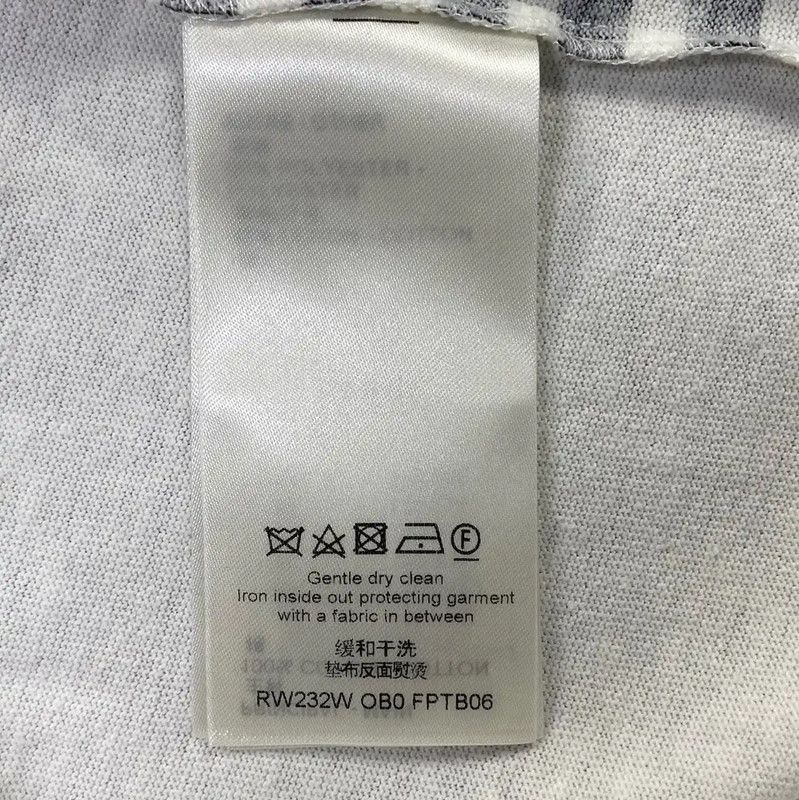 Louis Vuitton Louis Vuitton Women's White Cotton T-shirt 0089 Size XS / US 0-2 / IT 36-38 - 5 Thumbnail