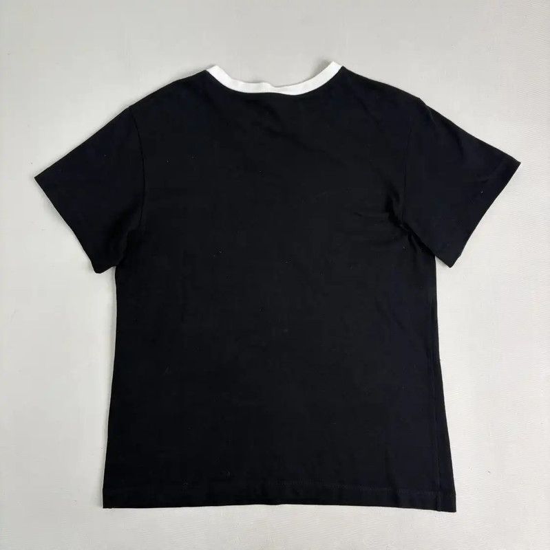 Louis Vuitton Louis Vuitton Black Cotton Women's T-shirt 0089 Size M / US 6-8 / IT 42-44 - 2 Thumbnail
